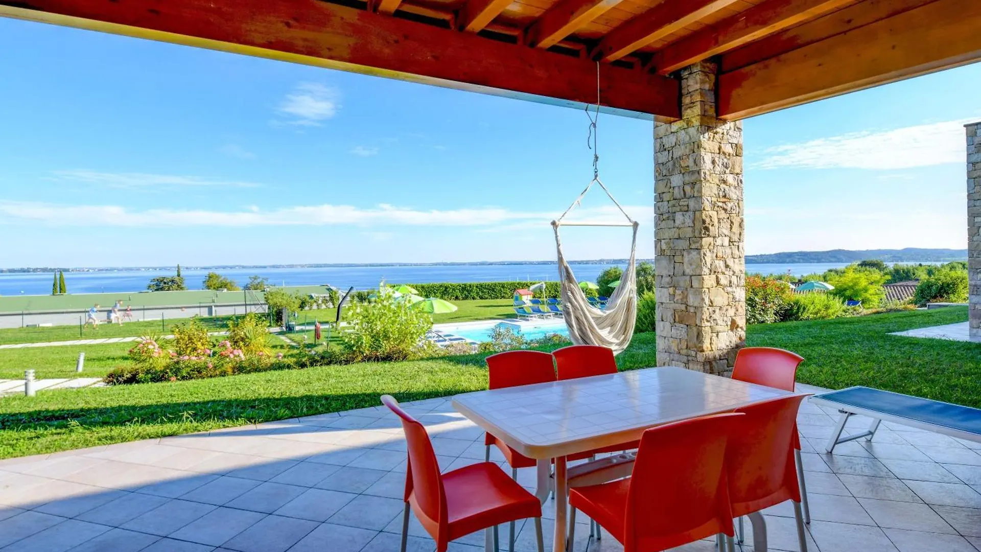 Appartamento Ferienwohnung Trilocale In Moniga Del Garda